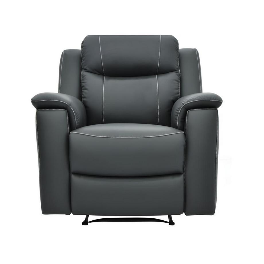 Vente-unique Fauteuil relax EVASION en cuir  