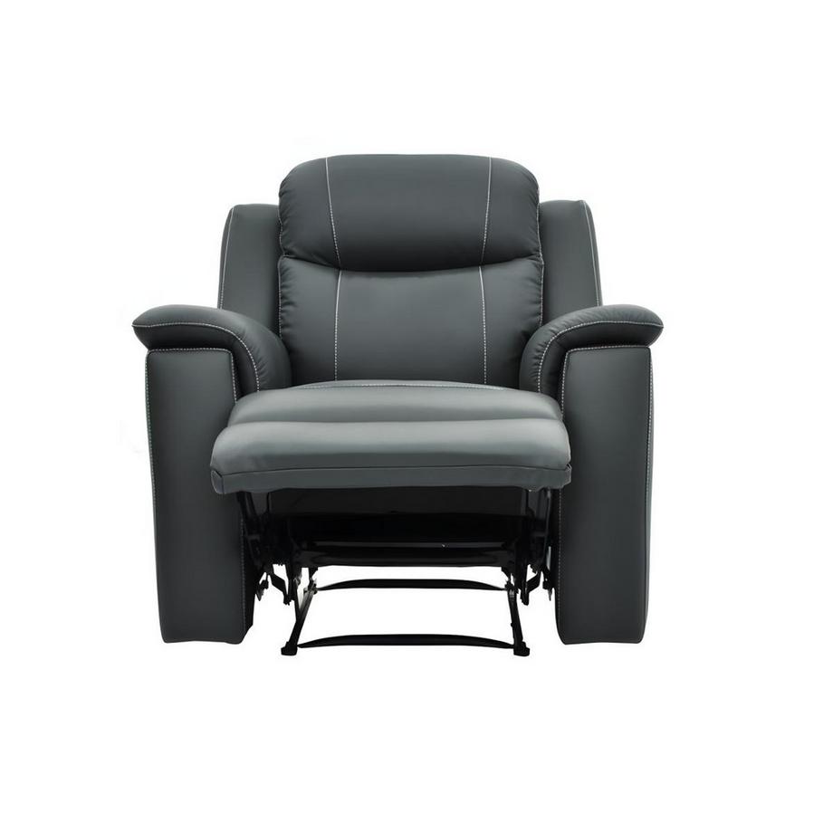 Vente-unique Fauteuil relax EVASION en cuir  
