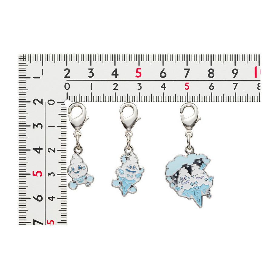 Pokémon Vanillite Vanillish Vanilluxe Porte-clés Lot de 3  