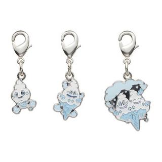 Pokémon Vanillite Vanillish Vanilluxe Portachiavi Set da 3  