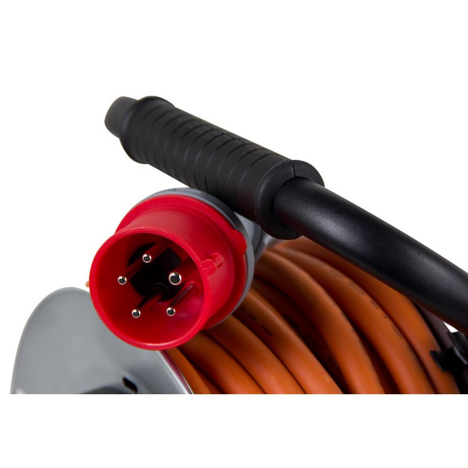 Ekström  Kabelrolle KR25M 5x2.5mm2, 2x CEE 16 & 1x T25 