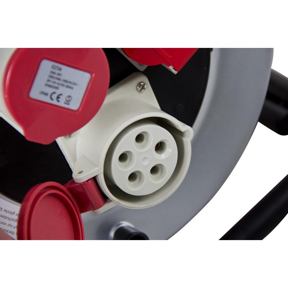 Ekström  Kabelrolle KR25M 5x2.5mm2, 2x CEE 16 & 1x T25 