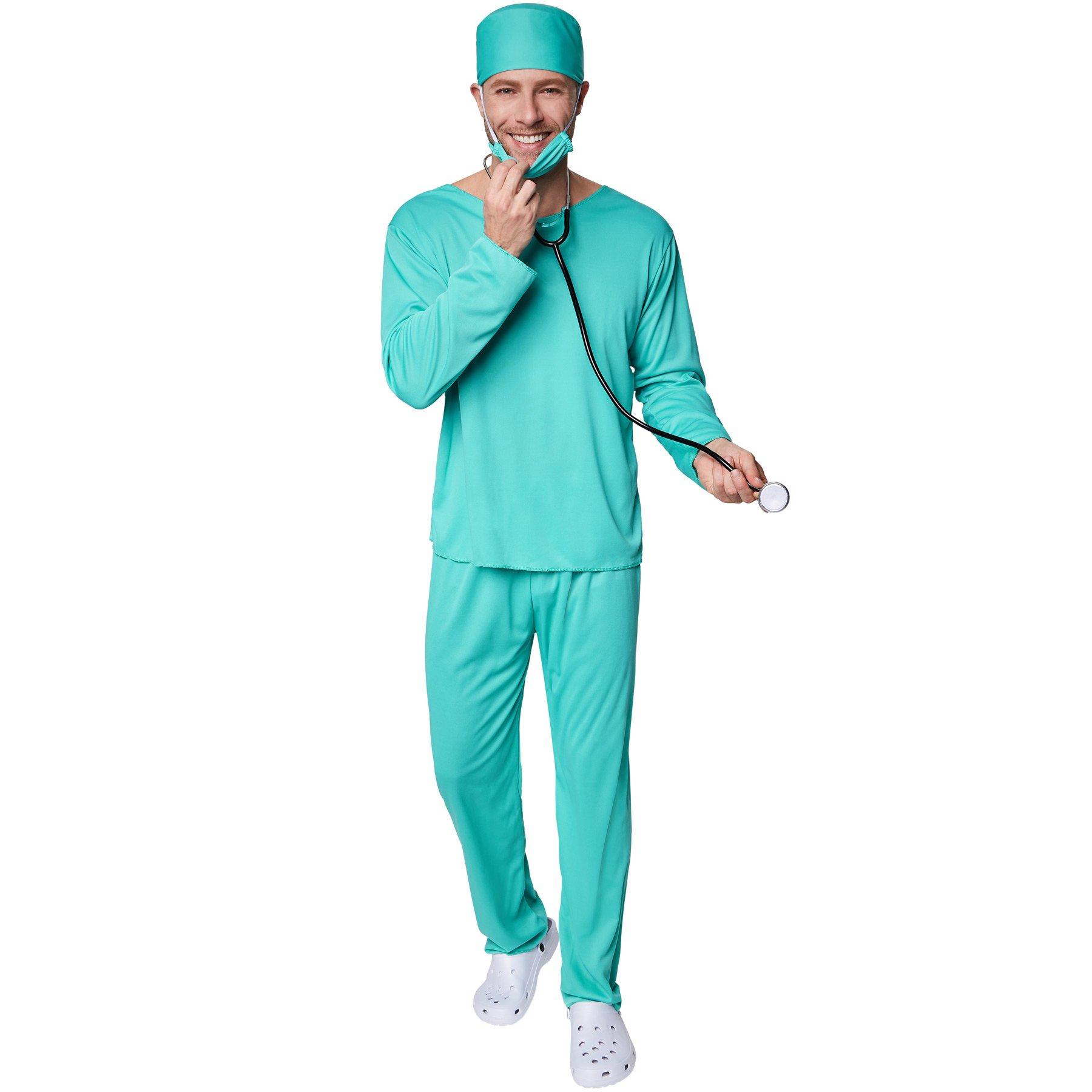 Tectake  Costume de chirurgien pour homme 