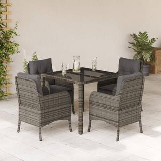 VidaXL set da pranzo da giardino Polirattan  