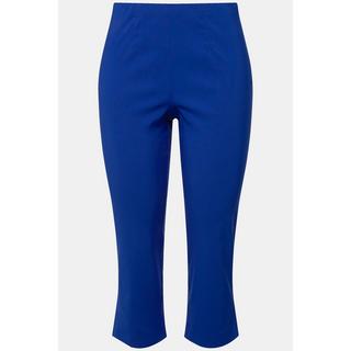 Ulla Popken  Pantalon en bengaline stretch, longueur 3/4 et taille élastique 