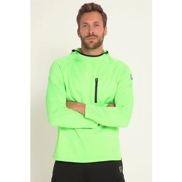 Maglia funzionale per il fitness con cappuccio e tasche