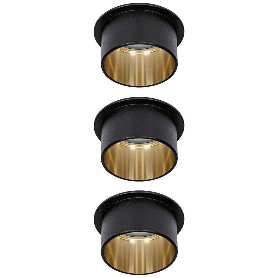 Paulmann EBL Set Gil Coin 3StepDim rd starr LED 3x6W 2700K 230V Alu  