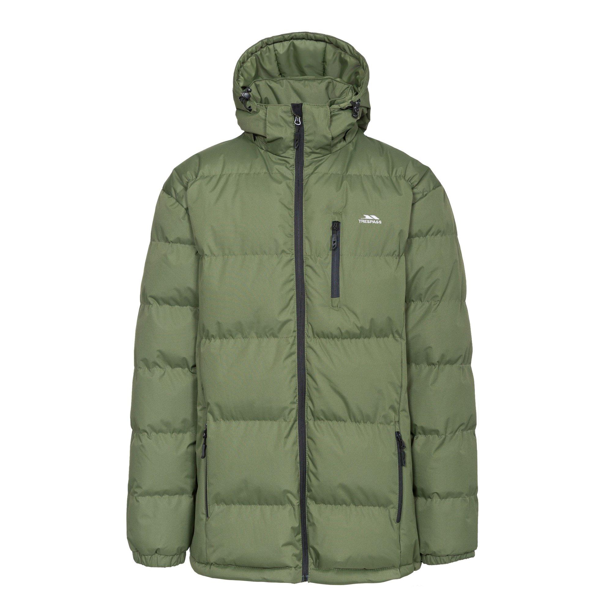 Image of Clip Steppjacke Jacke Herren Dunkelgrün XXL