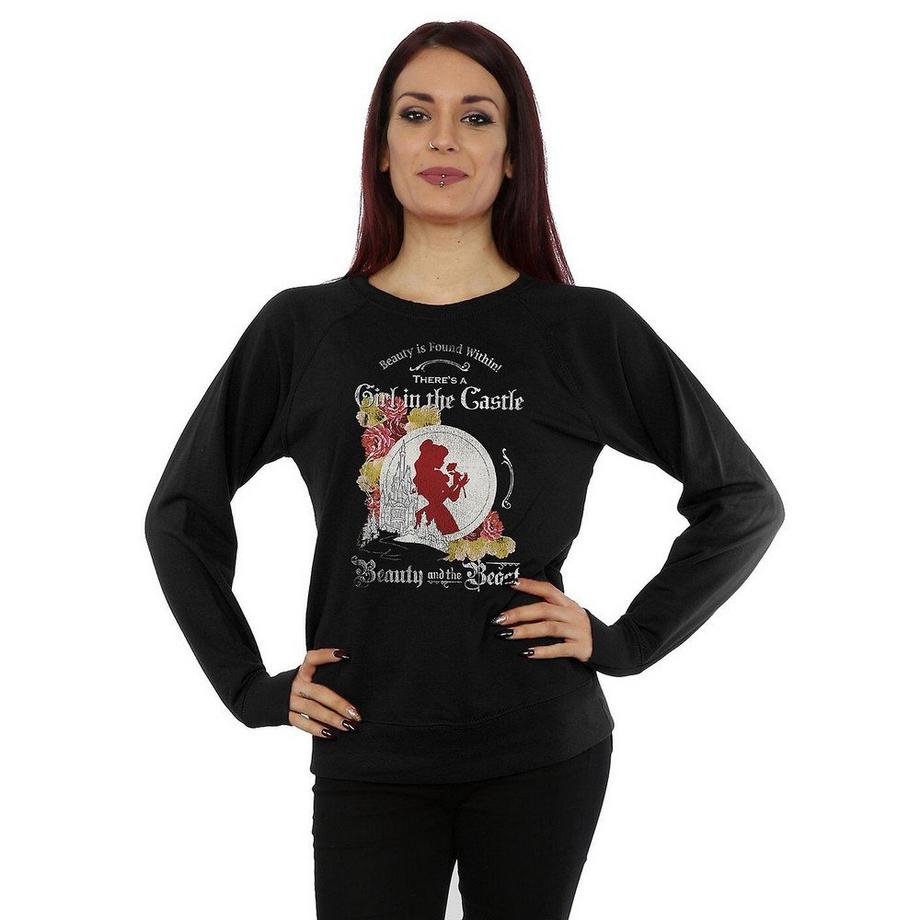 Beauty And The Beast Girl In The Castle Sweatshirt  