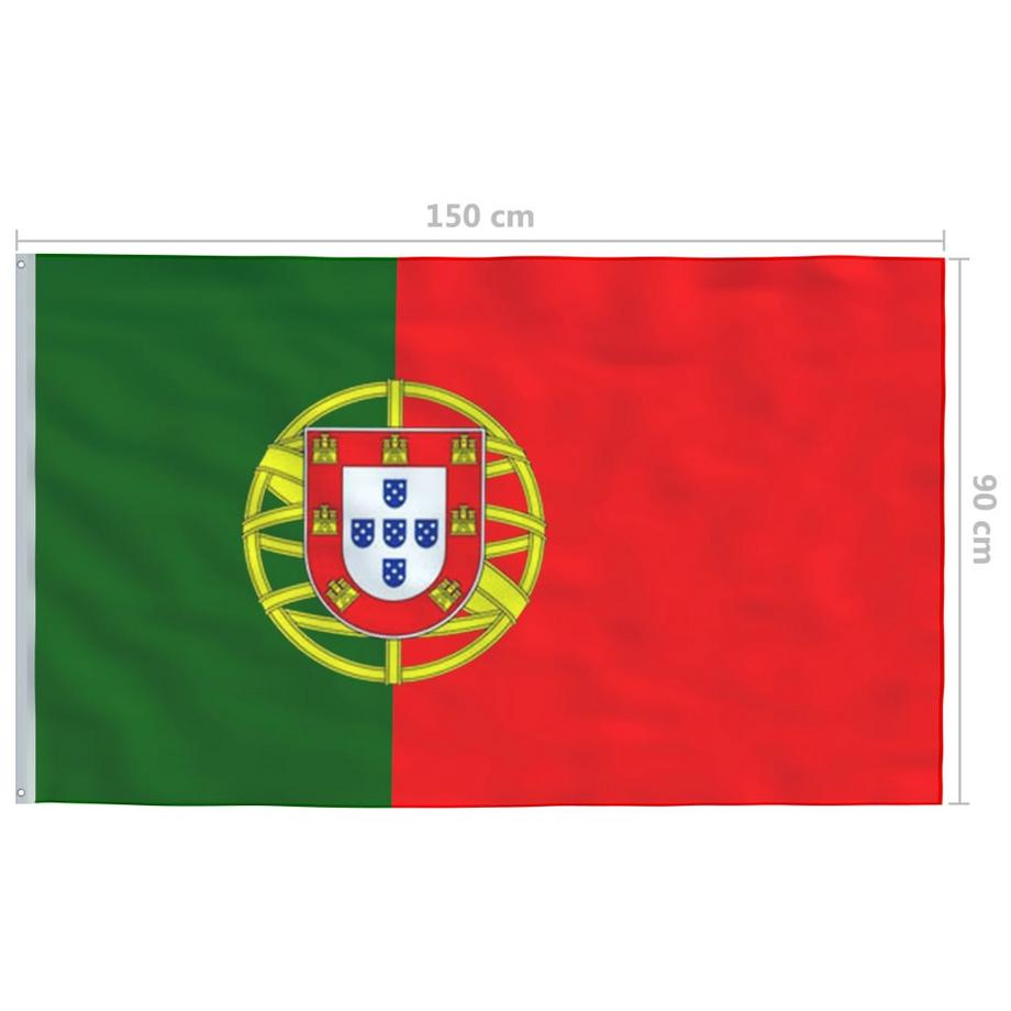 VidaXL Portugiesische flagge  