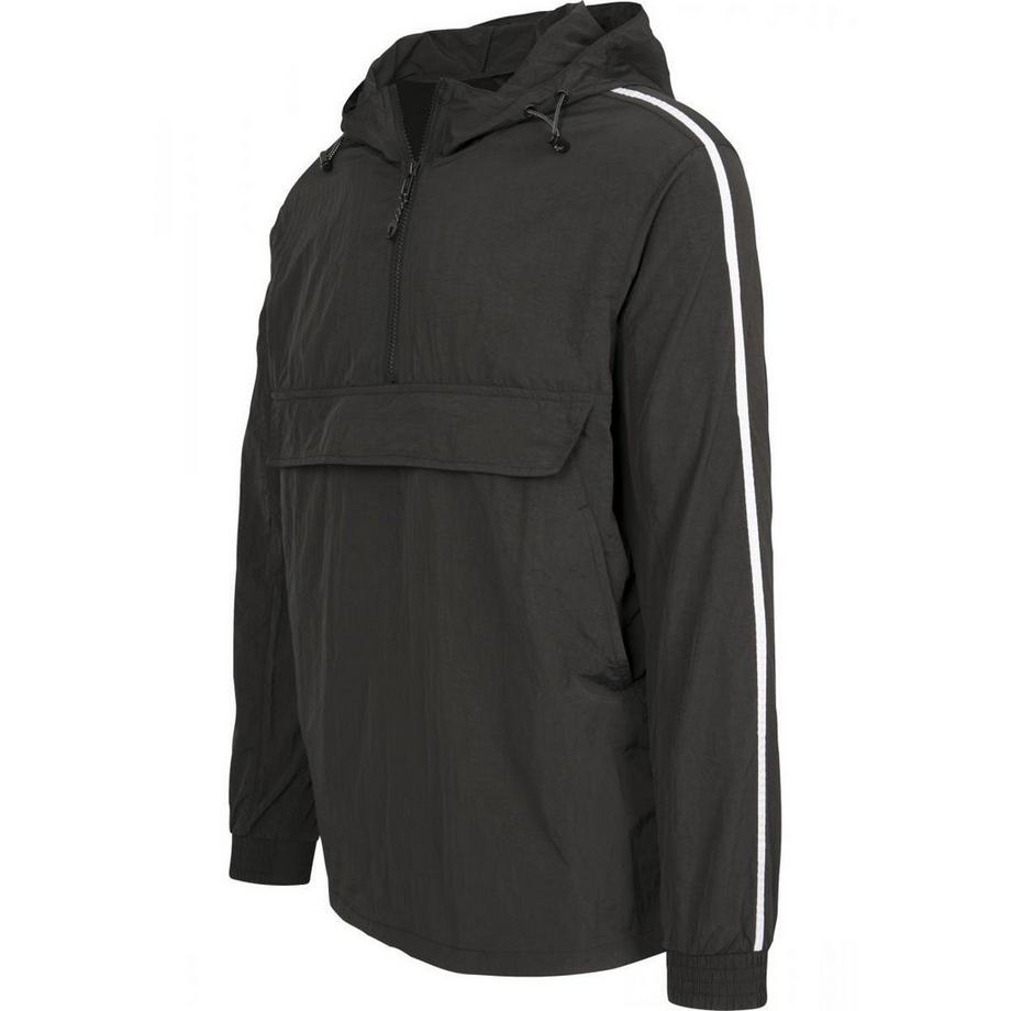 URBAN CLASSICS Crinkle Nylon Pull Over Parka  
