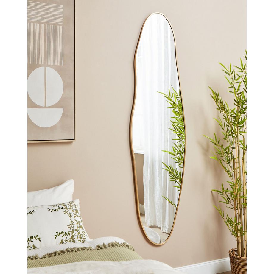 Beliani Wandspiegel aus Aluminium  SALINS  