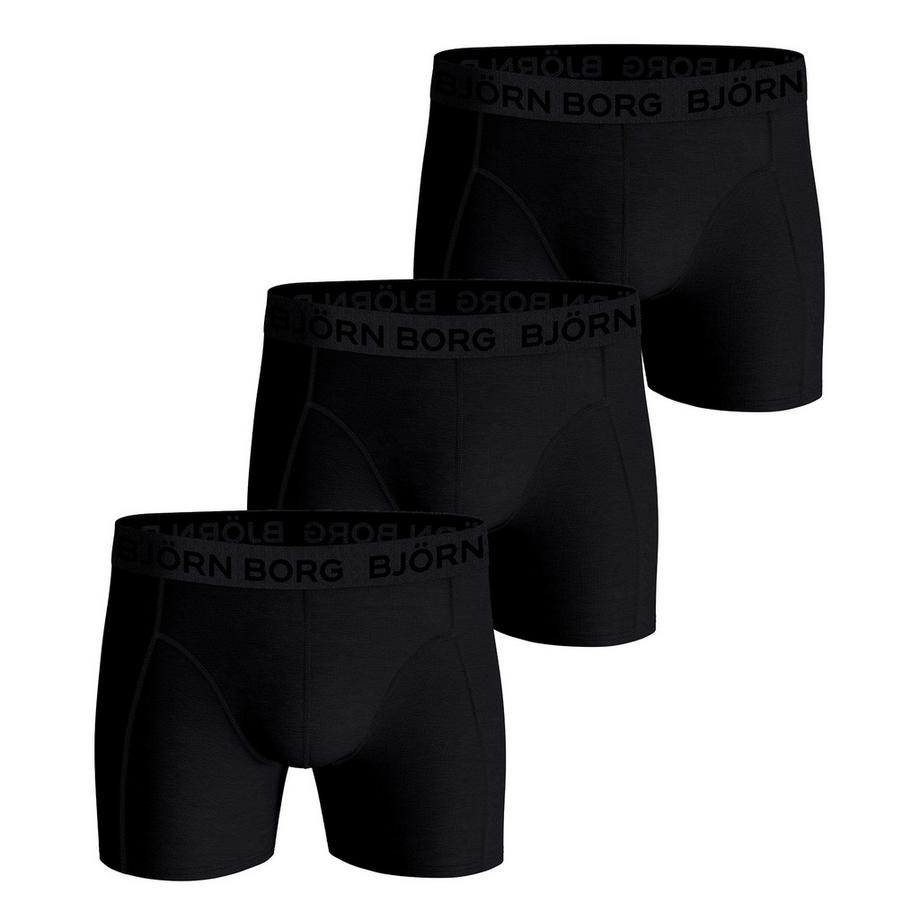 Boxershort  3er Pack Figurbetont-Cotton Stretch Boxer Trunks 3P