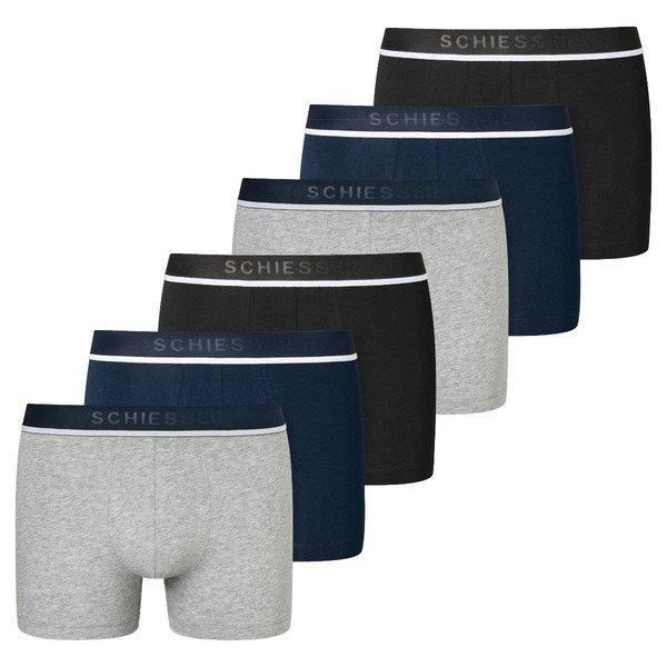 Image of 6er Pack - 955 - Organic Cotton - Shorts Pants Herren Grau XL