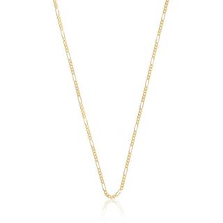 MUAU Schmuck  Collier Figaro Gelbgold 750, 1.8mm, 40cm 