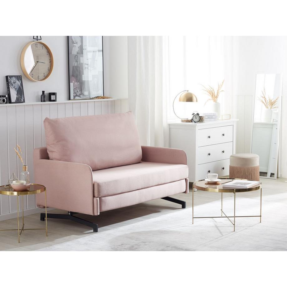 Beliani Schlafsofa aus Stoff  BELFAST  