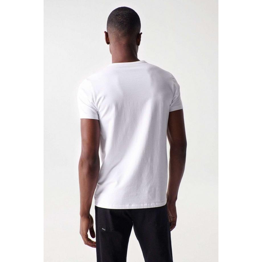 Salsa Cotton Lycra Badge T-Shirt  