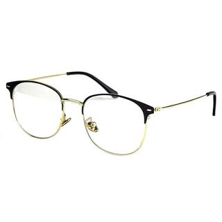 eStore  Lunettes Anti Lumière Bleue, Clubmaster - Noir / Or 