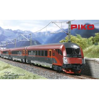 PIKO  PIKO Railjet Control Car ÖBB VI pièce pour modèle à l'échelle et accessoires Pièces du système d'autorail 