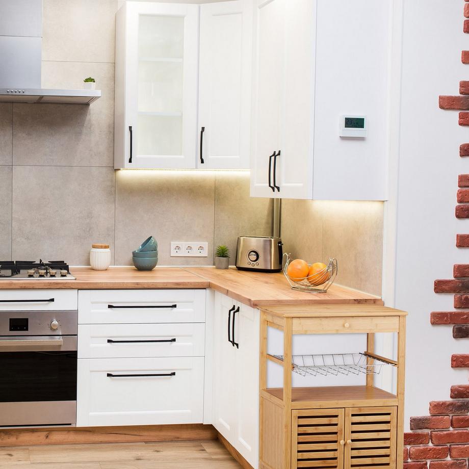 Northix Carrello da cucina con contenitore  