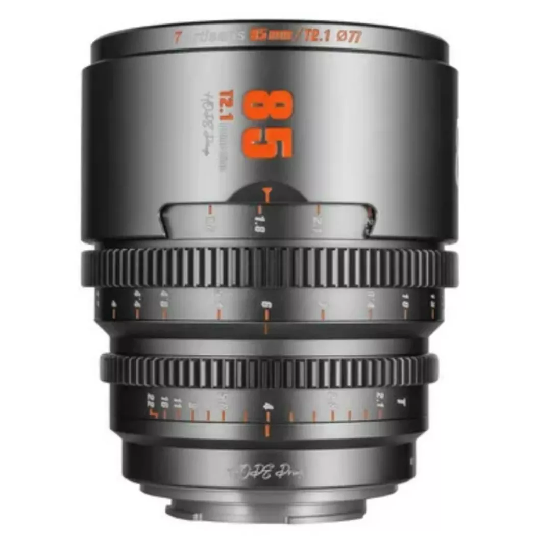 7ARTISANS - 7Artisans 85mm T2.1 Prime Cine (M 43) Titan, 85 mm