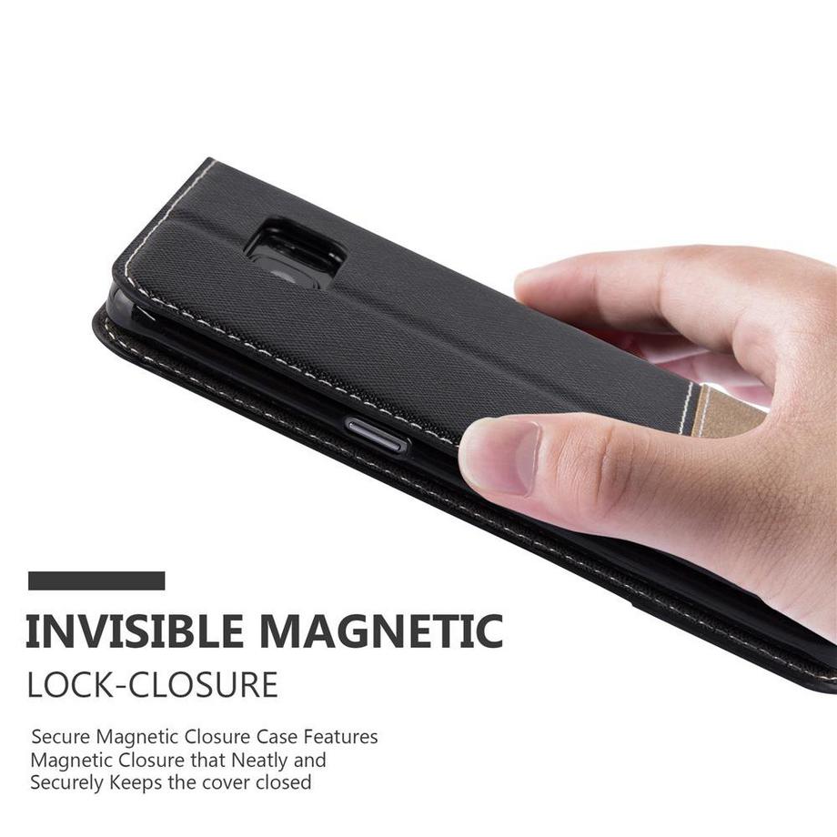 Cadorabo  Hülle für Samsung Galaxy S7 EDGE Magnetverschluss, Standfunktion 