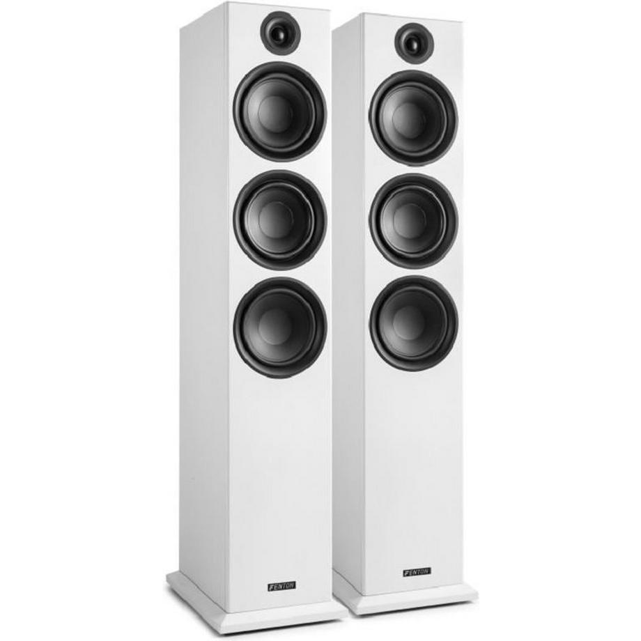 Fenton  SHF80W HiFi-Lautsprecherset, 3x 6.5, 500W, weiss 