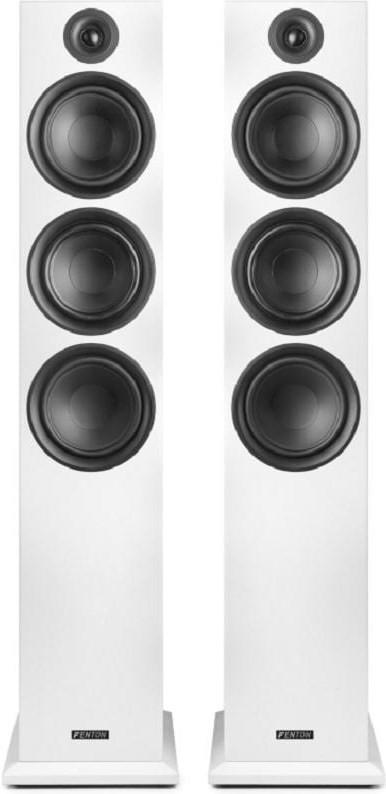 Fenton  Standlautsprecher Paar SHF80W Weiss 