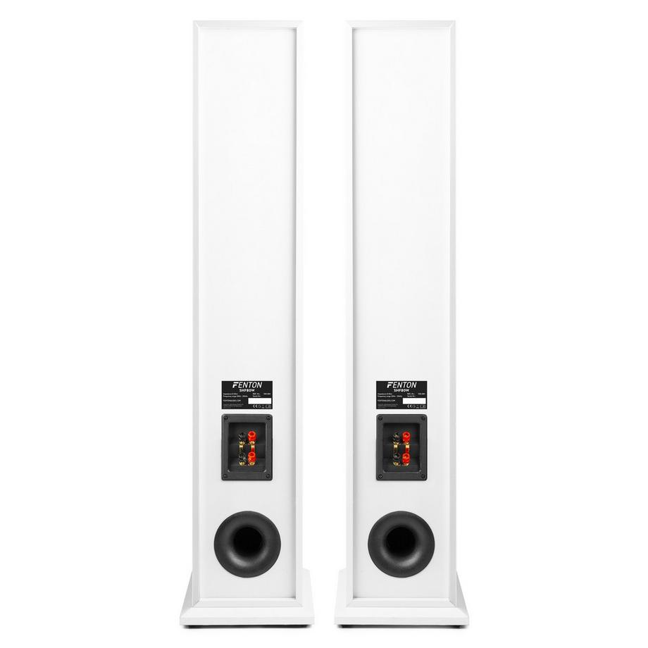 Fenton  SHF80W HiFi-Lautsprecherset, 3x 6.5, 500W, weiss 