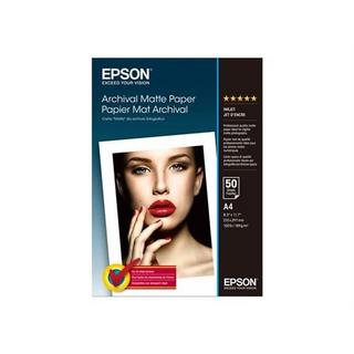 EPSON  EPSON Archival Matt Paper A4 S041342 InkJet 189g 50 Blatt 