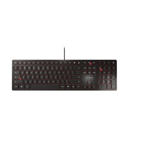 Cherry  KC 6000 Slim tastiera USB Inglese US Nero 