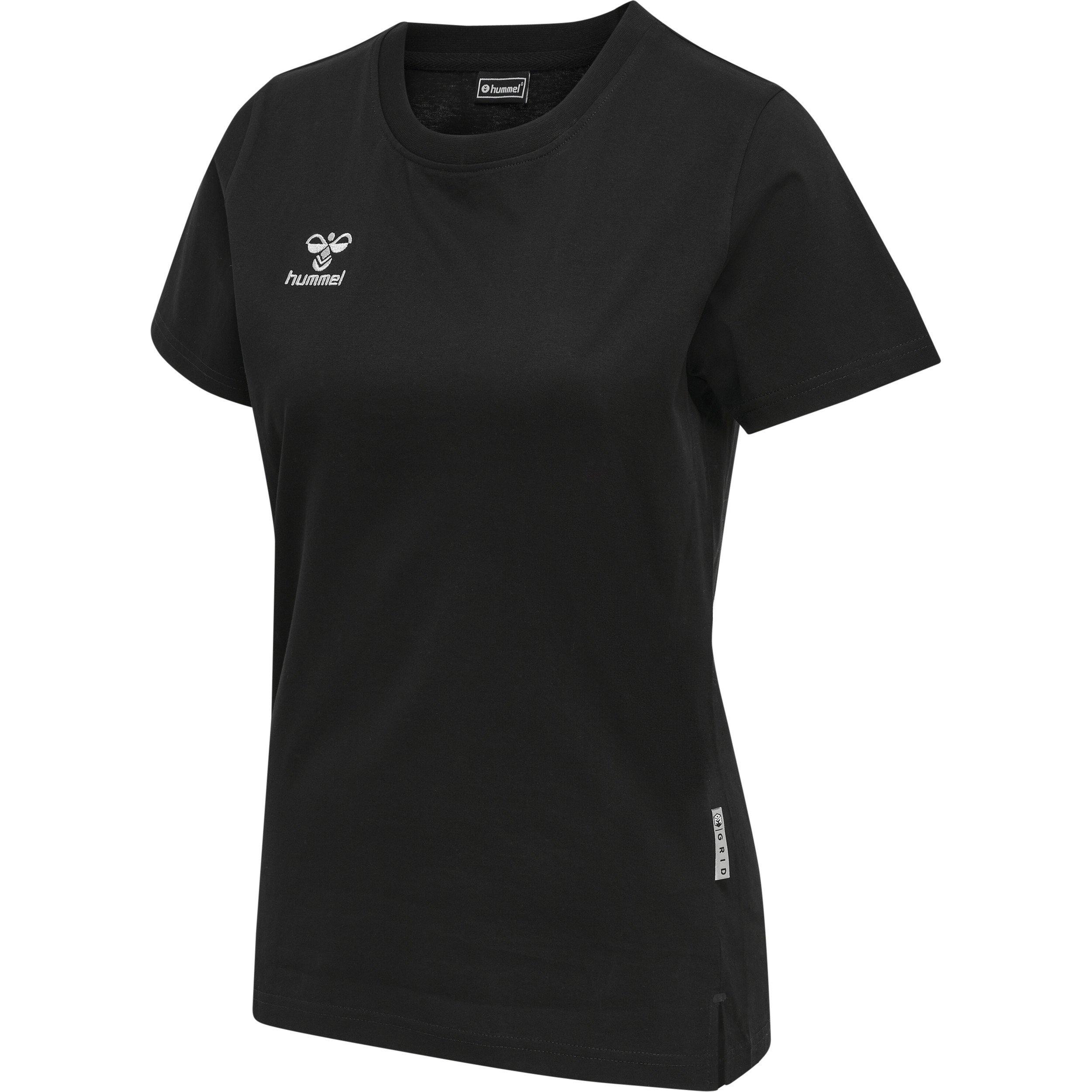 Image of T-shirt Aus Baumwolle, Move Grid Damen XL