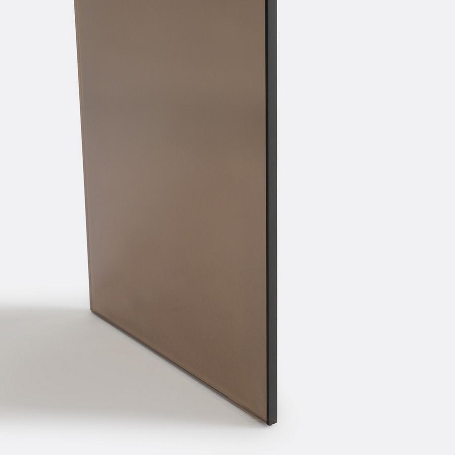 La Redoute Intérieurs Konsole aus rauchfarbenem gehärtetem Glas  