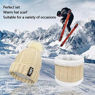 Only-bags.store Set Maglia 5-in-1 Cappello Sciarpa Guanti  