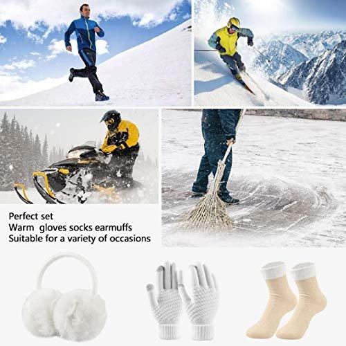 Only-bags.store Set Maglia 5-in-1 Cappello Sciarpa Guanti  