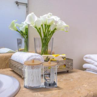 Northix Behälter für Wattepad und Wattestäbchen  