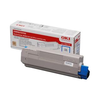 OKI  OKI Toner cyan 43865723 C5850/5950 6000 Seiten 