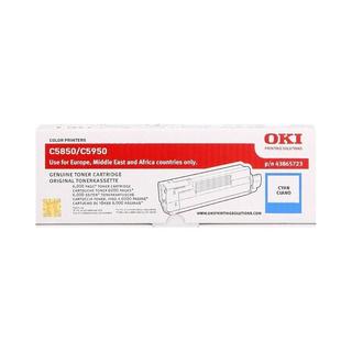 OKI  OKI Toner cyan 43865723 C5850/5950 6000 Seiten 