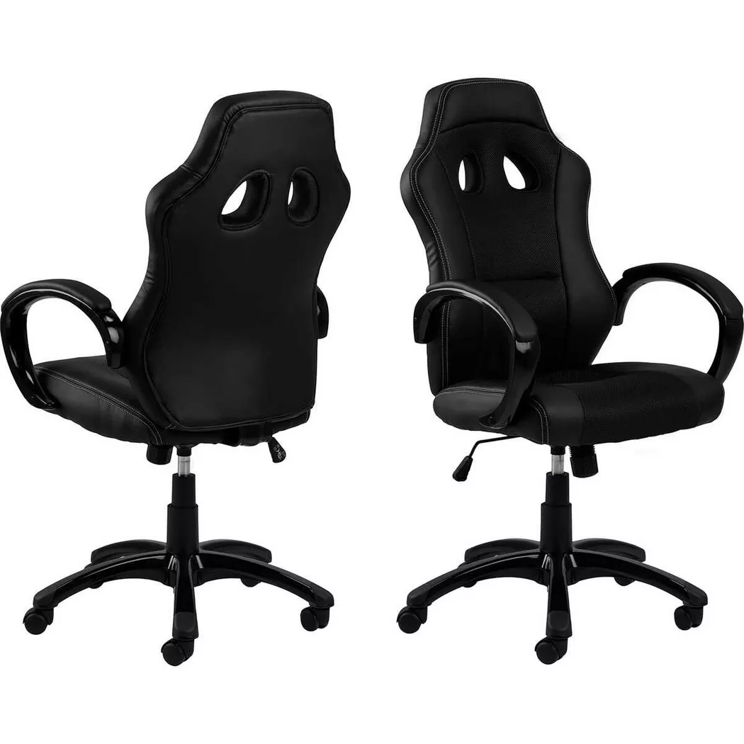 mutoni – Bürostuhl Ryder (1 Stück), One Size, Schwarz