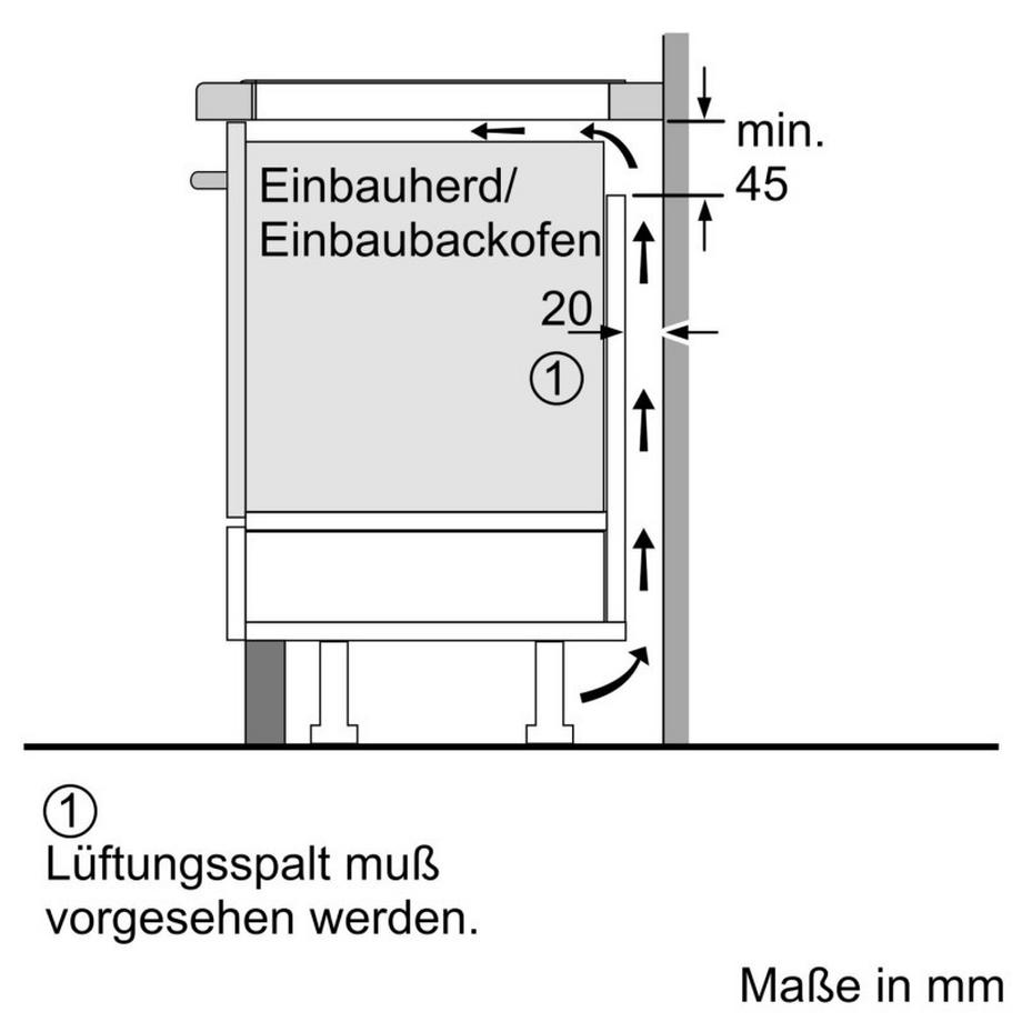 E+P Elektrik Bosch MDA EB-Autark-Kochfeld Indukt. PIF645BB5E  