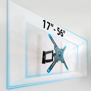 B2X  Supporto TV 17-56 pollici Humberg 35 kg 