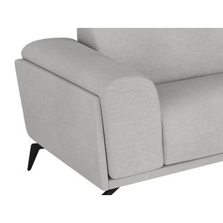 Vente-unique Sofa 3-Sitzer - Stoff - Hellgrau - VUSARI  