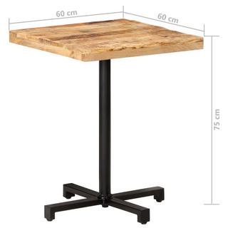 VidaXL  Table de bistro bois 