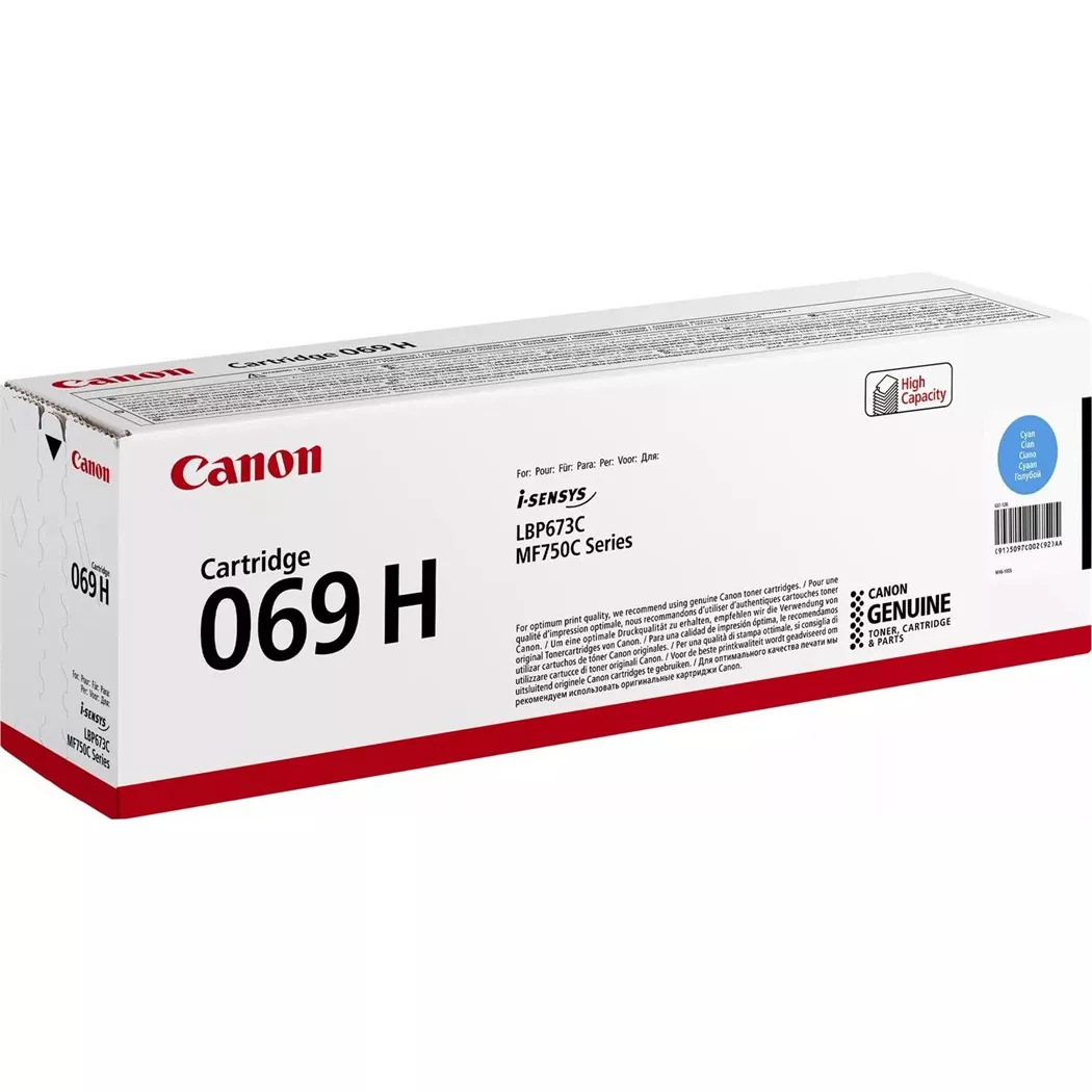 Canon – Toner 069H 5097C002 Cyan, One Size