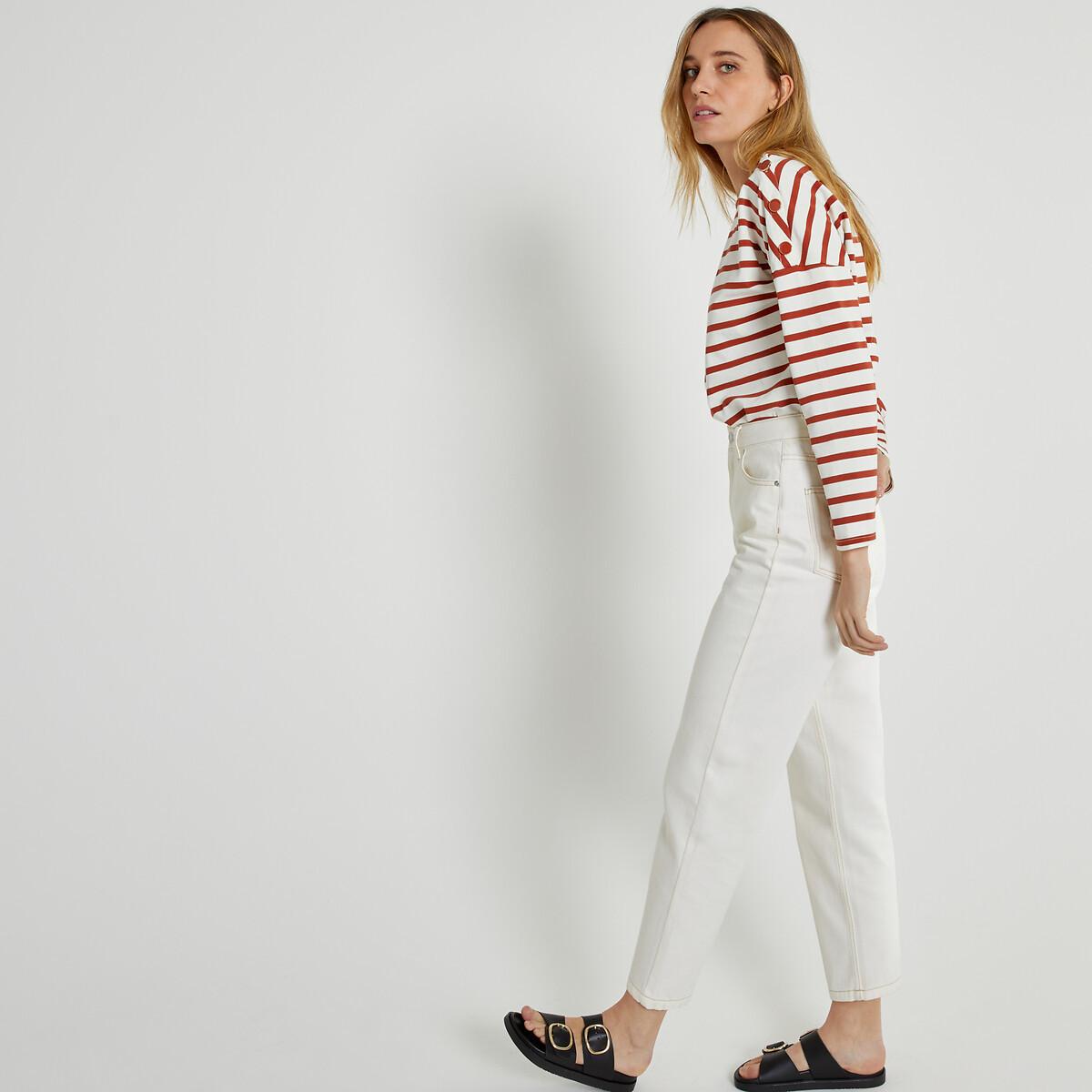 La Redoute Collections  Mom-Jeans Signature PAULINE aus Bio-Baumwolle 