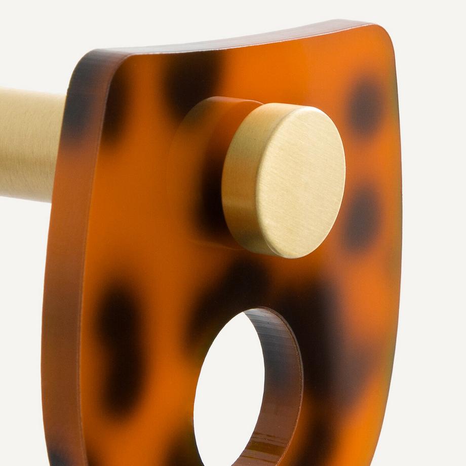 AM.PM Lot de 3 patères en acétate teinté  