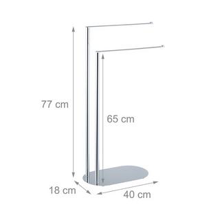 B2X Porte-serviettes avec 2 barres  