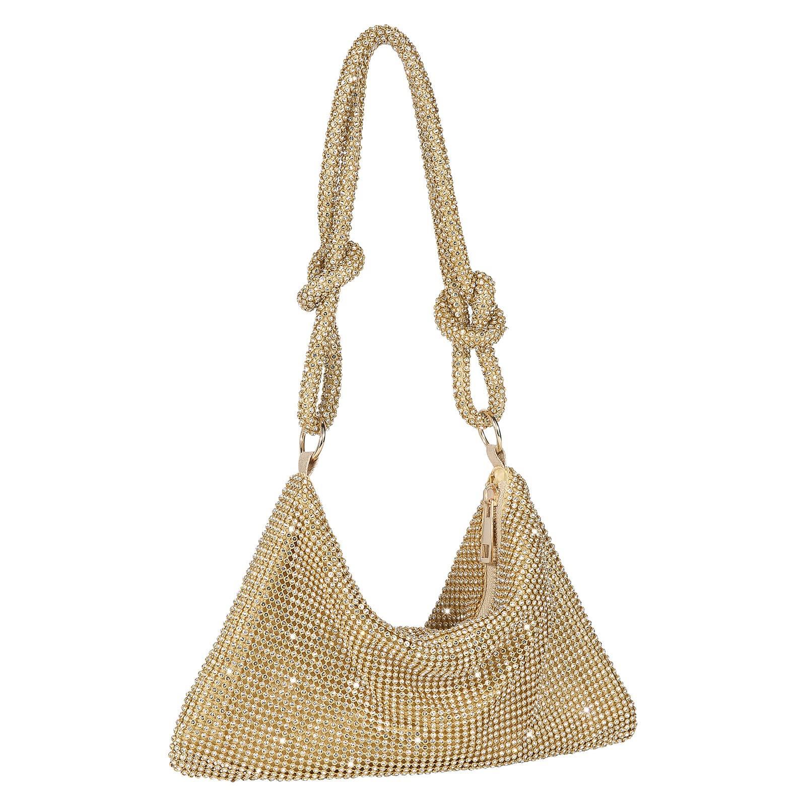 Only-bags.store Sac de soirée sac à bandoulière petit sac à main à paillettes sac à bandoulière sac à chaîne pour mariage soirée disco Sac de soirée sac à bandoulière petit sac à main à paillettes sac à bandoulière sac à chaîne pour mariage soirée disco 