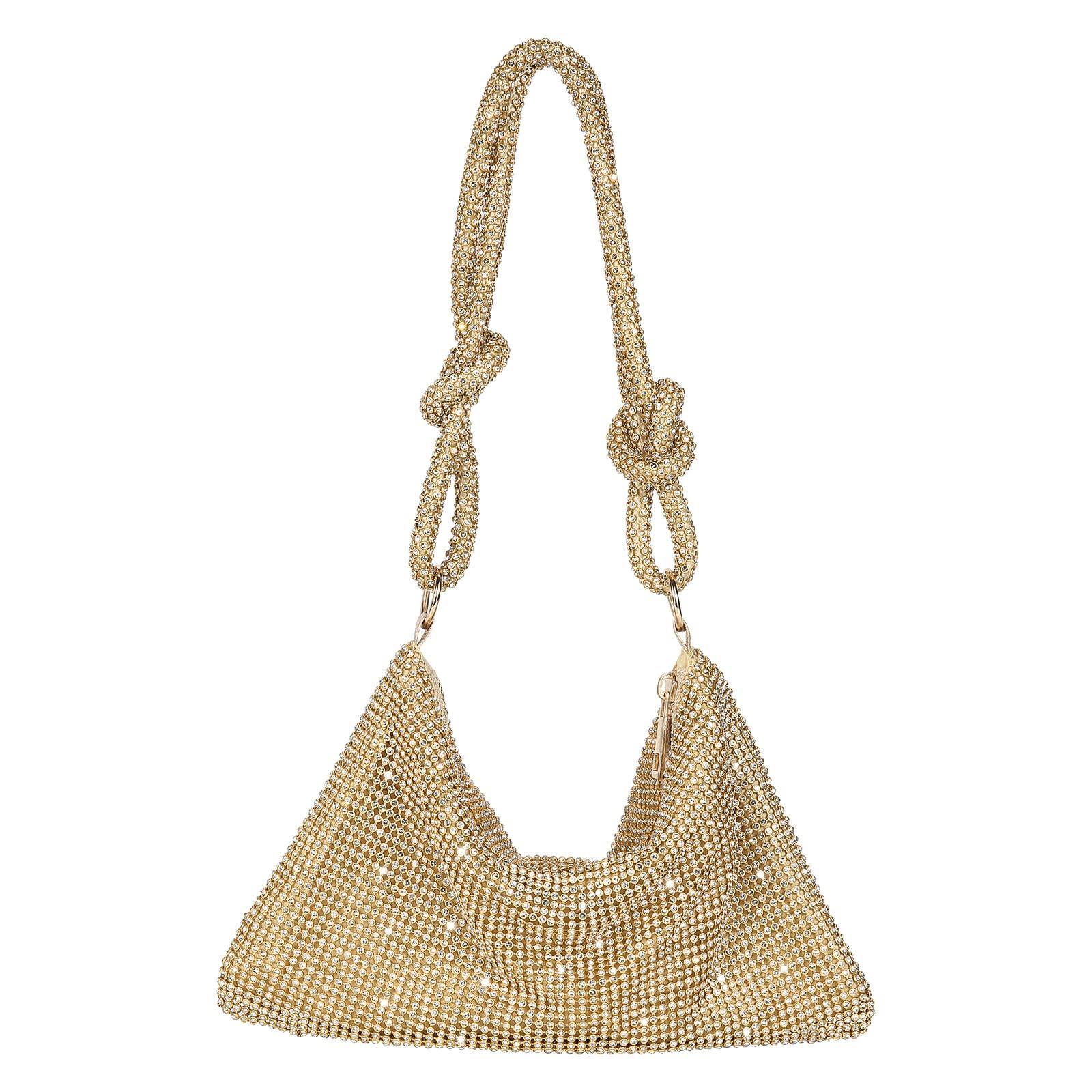 Only-bags.store Sac de soirée sac à bandoulière petit sac à main à paillettes sac à bandoulière sac à chaîne pour mariage soirée disco Sac de soirée sac à bandoulière petit sac à main à paillettes sac à bandoulière sac à chaîne pour mariage soirée disco 