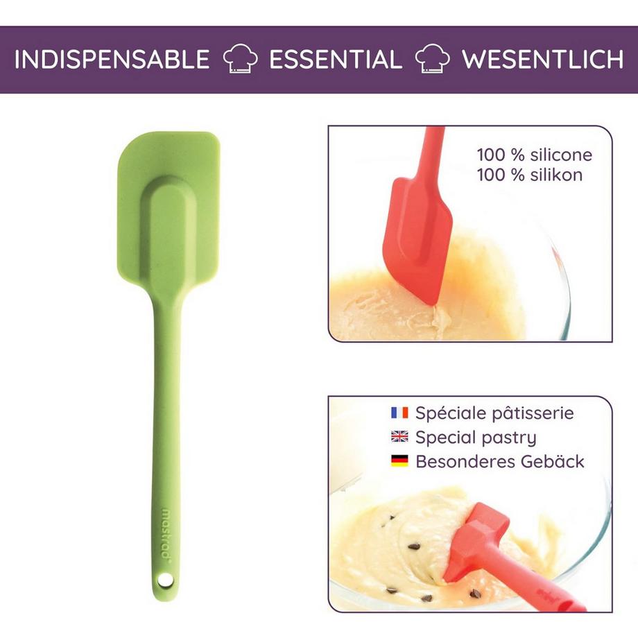 mastrad  Spachtel Silikon Grün 